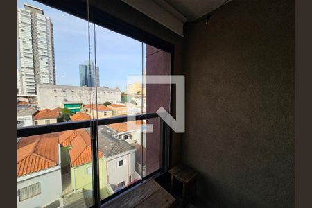 Varanda da Sala de apartamento para alugar com 1 quarto, 40m² em Vila Deodoro, São Paulo