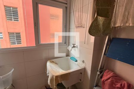 Cozinha/Área de Serviço de apartamento para alugar com 2 quartos, 57m² em José Menino, Santos