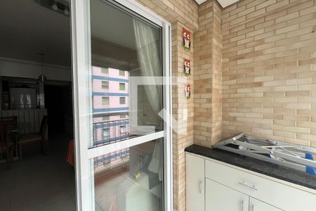 Varanda de apartamento para alugar com 2 quartos, 57m² em José Menino, Santos
