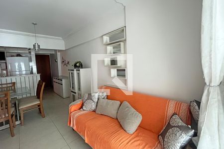 Sala de apartamento para alugar com 2 quartos, 57m² em José Menino, Santos