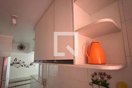 Cozinha/Área de Serviço de apartamento para alugar com 2 quartos, 57m² em José Menino, Santos