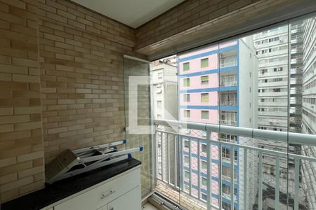 Varanda de apartamento para alugar com 2 quartos, 57m² em José Menino, Santos