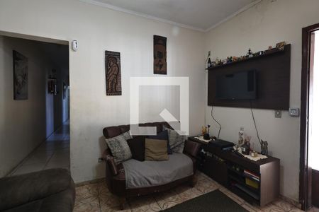 Sala de casa à venda com 2 quartos, 130m² em Jardim Silvana, Santo André