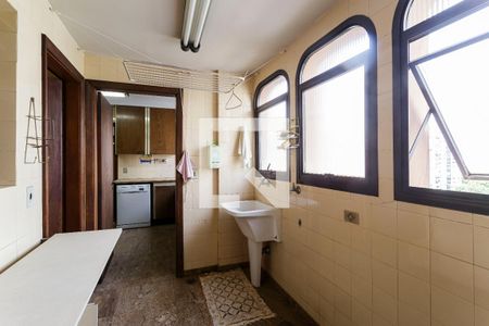 Área de Serviço de apartamento à venda com 3 quartos, 210m² em Indianópolis, São Paulo
