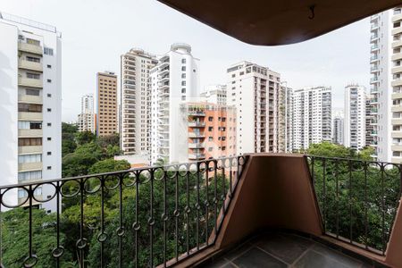 Varanda de apartamento à venda com 3 quartos, 210m² em Indianópolis, São Paulo