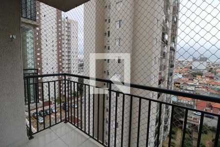 Varanda da Sala de apartamento à venda com 2 quartos, 49m² em Vila Antonieta, São Paulo