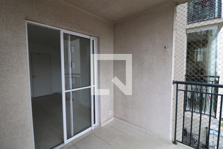Varanda da Sala de apartamento à venda com 2 quartos, 49m² em Vila Antonieta, São Paulo