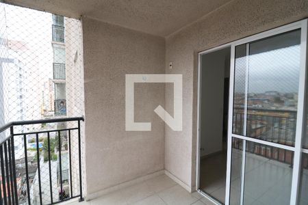 Varanda da Sala de apartamento à venda com 2 quartos, 49m² em Vila Antonieta, São Paulo