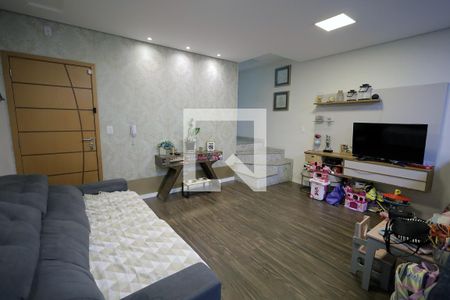 Sala de apartamento à venda com 3 quartos, 152m² em Vila Pires, Santo André