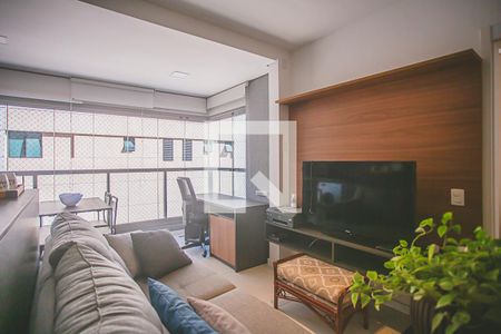 Sala de apartamento para alugar com 1 quarto, 43m² em Vila Clementino, São Paulo