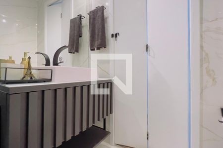Banheiro de casa para alugar com 2 quartos, 110m² em Vila Izabel, Guarulhos