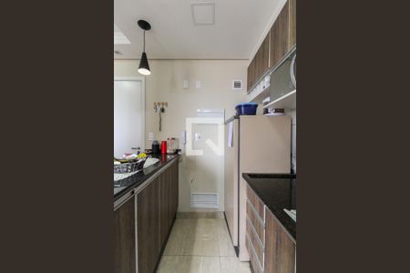 Cozinha de apartamento à venda com 1 quarto, 25m² em Vila Campanela, São Paulo