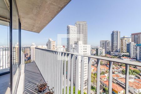Varanda de apartamento para alugar com 1 quarto, 62m² em Jardim das Bandeiras, São Paulo