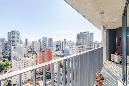 Varanda de apartamento para alugar com 1 quarto, 62m² em Jardim das Bandeiras, São Paulo