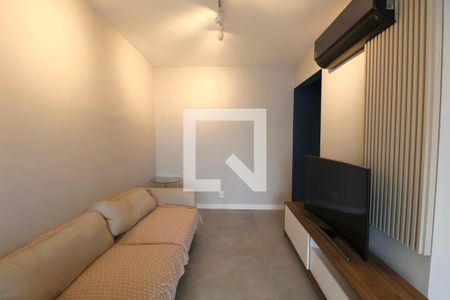 Sala de apartamento para alugar com 2 quartos, 71m² em Loteamento Joao Batista Juliao, Guarujá