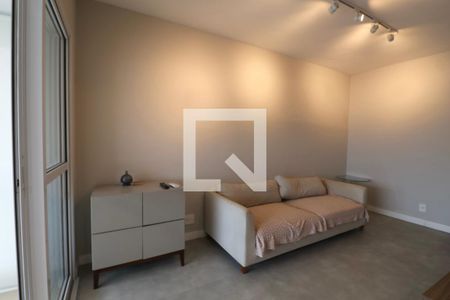 Sala de apartamento para alugar com 2 quartos, 71m² em Loteamento Joao Batista Juliao, Guarujá