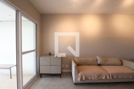 Sala de apartamento para alugar com 2 quartos, 71m² em Loteamento Joao Batista Juliao, Guarujá