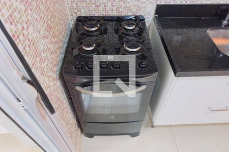 Cozinha de apartamento para alugar com 1 quarto, 40m² em Altos do Esplanada, São José dos Campos