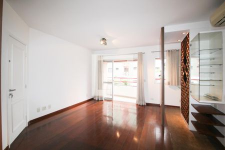 Sala de apartamento para alugar com 2 quartos, 87m² em Indianópolis, São Paulo