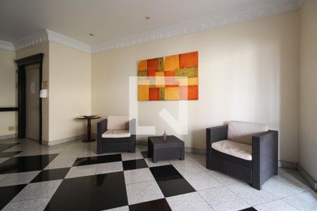 Hall de apartamento para alugar com 2 quartos, 87m² em Indianópolis, São Paulo