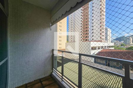 Varanda de apartamento para alugar com 2 quartos, 124m² em Centro, Guarujá