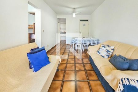 Sala de apartamento para alugar com 2 quartos, 124m² em Centro, Guarujá