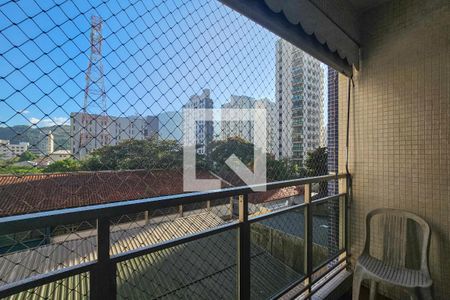 Varanda de apartamento para alugar com 2 quartos, 124m² em Centro, Guarujá