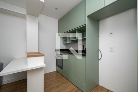Cozinha de kitnet/studio à venda com 1 quarto, 29m² em Jardim Prudência, São Paulo