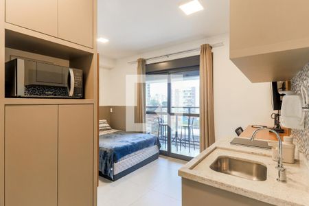 Studio de kitnet/studio à venda com 1 quarto, 26m² em Jardim das Acacias, São Paulo