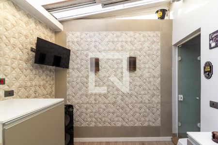 Área Gourmet integrada com área de Serviço de casa de condomínio à venda com 2 quartos, 73m² em Vila Romano, São Paulo