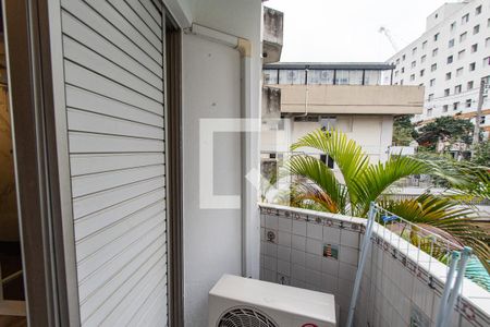 Varanda do quarto de apartamento para alugar com 1 quarto, 51m² em Liberdade, São Paulo