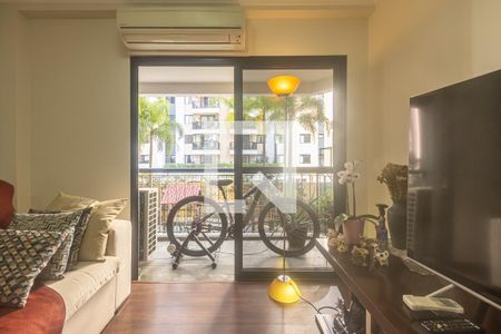 Sala de apartamento à venda com 2 quartos, 105m² em Indianópolis, São Paulo