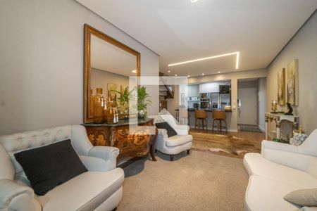 Sala de apartamento à venda com 4 quartos, 180m² em Vila Gumercindo, São Paulo
