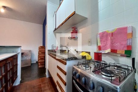 Cozinha de apartamento para alugar com 1 quarto, 60m² em Nova Campinas, Campinas
