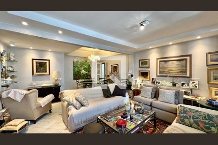 Sala de apartamento à venda com 3 quartos, 110m² em Anchieta, Belo Horizonte