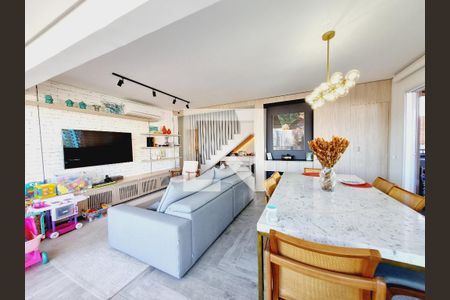 Sala de Jantar de apartamento à venda com 3 quartos, 200m² em Vila Suzana, São Paulo