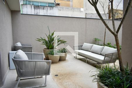 Área comum de kitnet/studio à venda com 1 quarto, 27m² em Vila Clementino, São Paulo