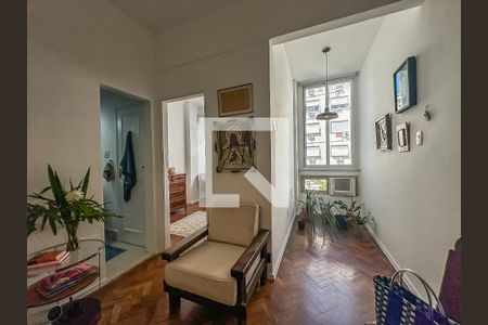 Sala de apartamento à venda com 1 quarto, 62m² em Botafogo, Rio de Janeiro