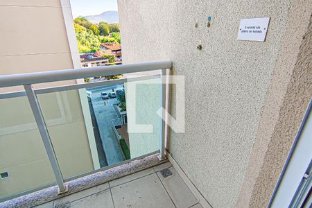 Varanda  de apartamento para alugar com 1 quarto, 44m² em Taquara, Rio de Janeiro