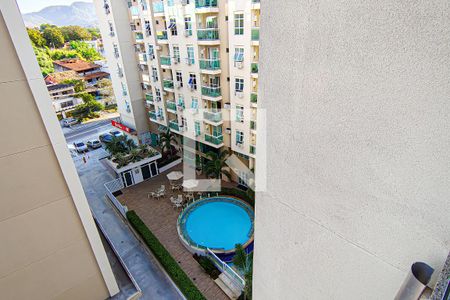 Vista da Varanda  de apartamento para alugar com 1 quarto, 44m² em Taquara, Rio de Janeiro