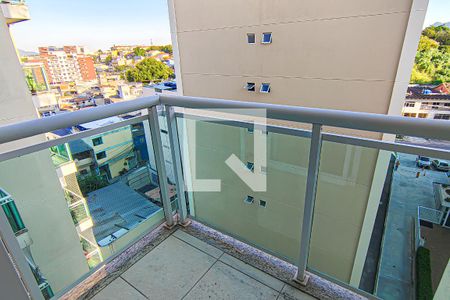 Varanda  de apartamento para alugar com 1 quarto, 44m² em Taquara, Rio de Janeiro