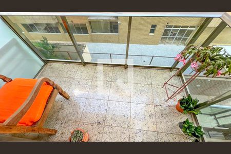 Varanda da Sala de apartamento à venda com 3 quartos, 76m² em Buritis, Belo Horizonte