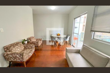 Sala de apartamento à venda com 3 quartos, 76m² em Buritis, Belo Horizonte