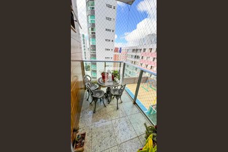 Varanda da Sala de apartamento à venda com 3 quartos, 76m² em Buritis, Belo Horizonte