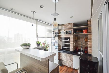 Varanda  de apartamento à venda com 2 quartos, 130m² em Baeta Neves, São Bernardo do Campo