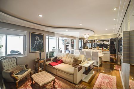 Sala de apartamento à venda com 2 quartos, 130m² em Baeta Neves, São Bernardo do Campo