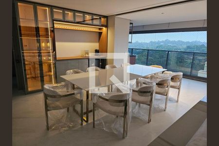 Sala de Jantar de apartamento à venda com 3 quartos, 186m² em Itaim Bibi, São Paulo