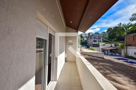 Varanda da Suíte 4 de casa à venda com 5 quartos, 848m² em Morumbi, São Paulo