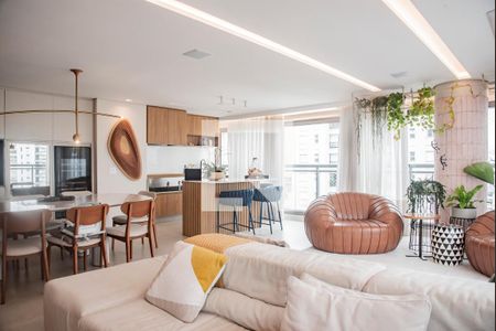 Sala de apartamento à venda com 3 quartos, 170m² em Vila Clementino, São Paulo