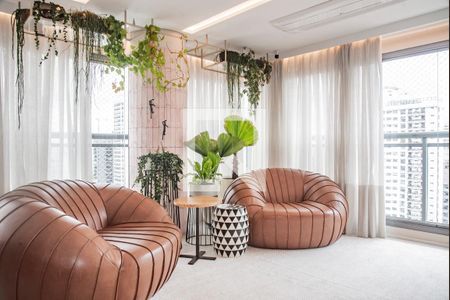 Sala de apartamento à venda com 3 quartos, 170m² em Vila Clementino, São Paulo